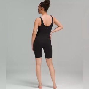 Lululemon Align shorts Black Bodysuit